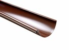 Sprzedam rynny metalowe, 125mm, nowe, brąz - 1