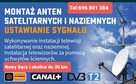 Anteny;montaż, regulacja siły i jakości sygnału satelit. - 3