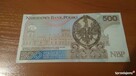 Banknot 500 zł, Seria AA Stan Bankowy kolekcjonerski UNC - 3