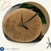 Zegar z drewna, pełna personalizacja 30 cm - 15