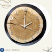 Zegar z drewna, pełna personalizacja 30 cm - 3