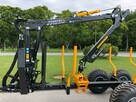 Przyczepa Leśna do URSUS 330 Country 5t Żuraw Dźwig 4,3m TUZ - 4
