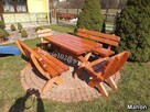 Meble ogrodowe drewniane wysyłka promocja - 3