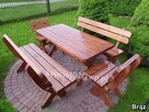 Meble ogrodowe drewniane wysyłka promocja - 2