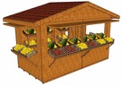 Warzywniak, domek handlowy drewniany sprzedam - 9