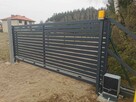 BRAMA Przesuwna KPL Palisada Nowoczesn 150cmx500cm PRODUCENT - 6