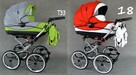 NOWY Wózek Dziecięcy VIKO Retro Chrom zestaw 3w1 Fotelik + - 5