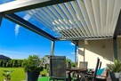 Pergola lamelowa, pergola aluminiowa, wiaty garażowe. - 2