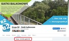Siatka dla kota, siatka balkonowa, siatka na balkon - 3
