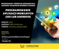 Trener / szkoleniowiec programowanie aplikacji mobilnych
