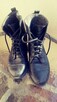 Buty skórzane damskie -38,sznurowane za kostkę - 6