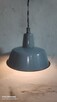 Lampa wisząca czasy PRL-u typ. OBs-2 szara - 4