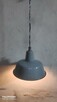 Lampa wisząca czasy PRL-u typ. OBs-2 szara - 3