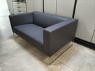 Nowa Sofa biurowa Noti Tritos szara grafit eko skóra FV - 4