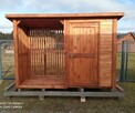 Drewutnia, domek narzędziowy, lamele pionowe - 2