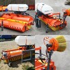 Zamiatarka hydrauliczna z koszem i zraszaniem do ładowarki Z - 10