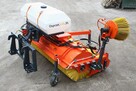 Zamiatarka hydrauliczna z koszem i zraszaniem do ładowarki Z - 3