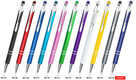 Długopisy metalowe z grawerem 100 szt. różne kolory - 1