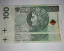 Banknot/100zl/2012r/ciekawe/numery/ prawie radar - 1