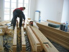 Budowa antresoli użytkowych , do spania , stropy drewniane - 12