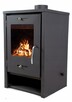 PIEC KOZA KOMINKOWY KOMINEK STALOWY EKO LEO SZAMOT - 3