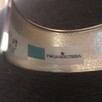 Srebrna bransoleta szeroka, gładka wykonana z polerowanego s - 5