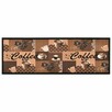 vidaXL Kuchenna mata podłogowa Coffee, brązowa, 45x150 cm - 2