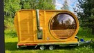 Sauna ogrodowa Balia mobilna SPA na przyczepie Panorama - 3