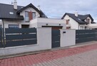 Brama dwuskrzydłowa kpl. słupy D06 ocynk+kolor 150x400cm - 3