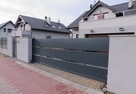 Brama dwuskrzydłowa kpl. słupy D06 ocynk+kolor 150x400cm - 2