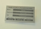 Odtworzenie tabliczki znamionowej aluminium szczotkowane - 3