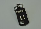 Breloki, numerki do hotelu, pensjonatu z grawerem 10szt. - 2