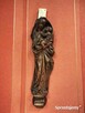 Stara duża figura Matka Boża z dzieciątkiem Jezus na ścianę - 5