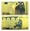 ZŁOTE Banknoty 24 Karat Dolar Euro Jan Paweł Chrobry Mieszko - 6