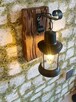 Kinkiet lampa scienna retro oświetlenie altany restauracji - 1