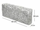 Grys Granitowy 2-5 mm zasypka granitowa Ozdobny Kostka - 3