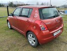 Suzuki Swift 1.5 benzyna 2008 r. 173 tys. km - 4