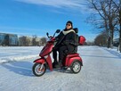 Elektryczny skuter 3kołowy druga bateria + uchwyt na kule - 7