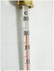 Ozdobny termometr do wina BI-METAL RM 1513 - 4