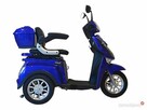 Skuter elektryczny czterokołowy Fasti 3, niebieski - 9