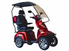 ELECTRORIDE FASTI 4 Max: Elektryczny Skuter 4kołowy z dachem - 2