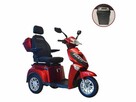 Elektryczny skuter trójkołowy Fasti 3 Max bateria do 100km - 2