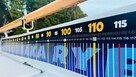 Naklejka na ponton naklejka na łódź z miarką ryb 130 cm - 2