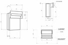 Skrzynka listy do ogrodzeń bloczków modułowych beton pusaków - 8