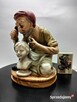 Włoska porcelana figura Rzeźbiarz- stan idealny - 3