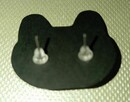 Kolczyki - sztyfty 7 mm , Handmade - 4