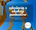 KURS - SZKOLENIE Podest/Wózek widłowy/Suwnica/Żuraw/Koparka - 5