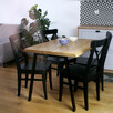Stół dębowy na metalowych nogach, styl loft - 6