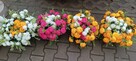 Kwiaty sztuczne bardzo duże bukiety Rzgowska 80 lok 3 - 4