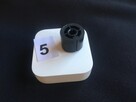 PRL potencjometr nasadka przycisk guzik czarny - 3